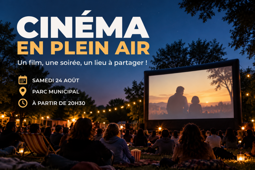 Cinéma en plein air - toy story 5